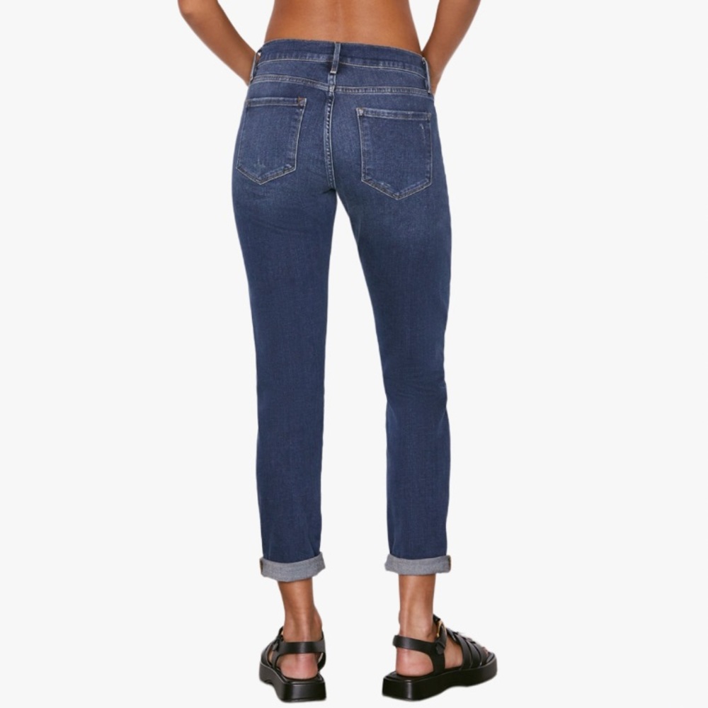 FRAME Le Garçon Straight Leg 98% Cotton Women’s Jeans - 25 - Picture 4 of 17